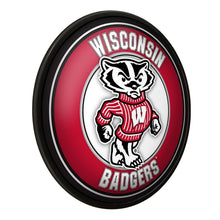 Load image into Gallery viewer, Wisconsin Badgers: Mascot - Modern Disc Wall Sign - The Fan-Brand