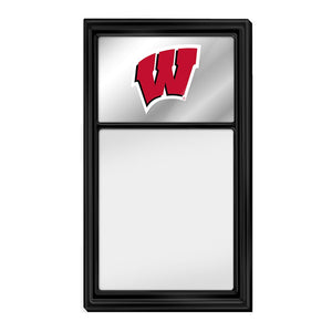 Wisconsin Badgers: Mirrored Dry Erase Board - The Fan-Brand