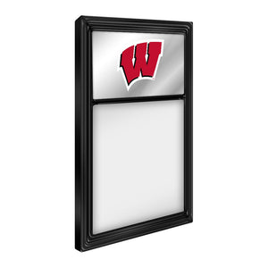 Wisconsin Badgers: Mirrored Dry Erase Board - The Fan-Brand