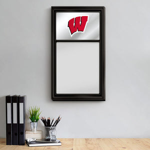 Wisconsin Badgers: Mirrored Dry Erase Board - The Fan-Brand