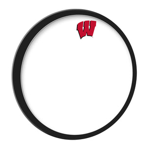 Wisconsin Badgers: Modern Disc Dry Erase Wall Sign - The Fan-Brand