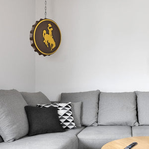 Wyoming Cowboys: Bottle Cap Dangler - The Fan-Brand