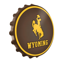 Load image into Gallery viewer, Wyoming Cowboys: Bottle Cap Wall Sign - The Fan-Brand
