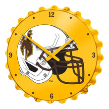 Load image into Gallery viewer, Wyoming Cowboys: Helmet - Bottle Cap Wall Clock - The Fan-Brand