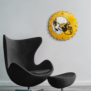 Wyoming Cowboys: Helmet - Bottle Cap Wall Clock - The Fan-Brand