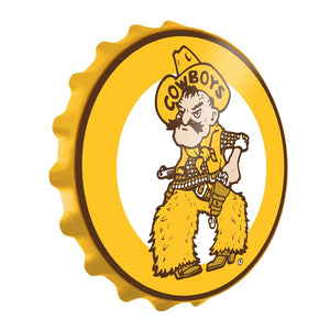 Wyoming Cowboys: Pistol Pete - Bottle Cap Wall Sign - The Fan-Brand