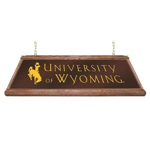 Wyoming Cowboys: Premium Wood Pool Table Light - The Fan-Brand