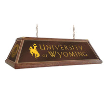 Load image into Gallery viewer, Wyoming Cowboys: Premium Wood Pool Table Light - The Fan-Brand