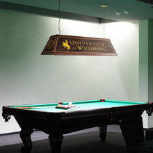 Load image into Gallery viewer, Wyoming Cowboys: Premium Wood Pool Table Light - The Fan-Brand