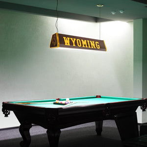 Wyoming Cowboys: Standard Pool Table Light - The Fan-Brand