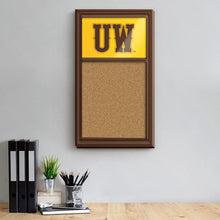 Load image into Gallery viewer, Wyoming Cowboys: UW - Cork Note Board - The Fan-Brand