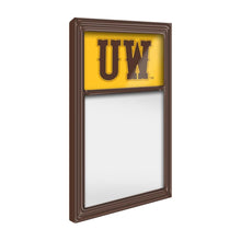 Load image into Gallery viewer, Wyoming Cowboys: UW - Dry Erase Note Board - The Fan-Brand