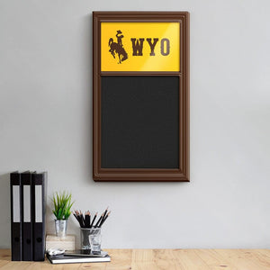 Wyoming Cowboys: WYO - Chalk Note Board - The Fan-Brand