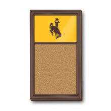 Load image into Gallery viewer, Wyoming Cowboys: WYO - Cork Note Board - The Fan-Brand