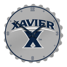 Load image into Gallery viewer, Xavier Musketeers: Bottle Cap Wall Clock - The Fan-Brand