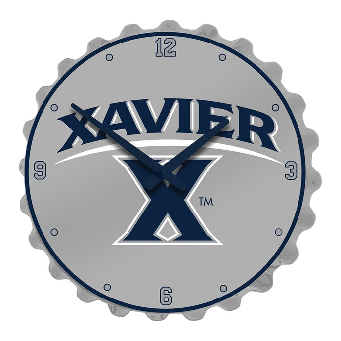 Xavier Musketeers: Bottle Cap Wall Clock - The Fan-Brand