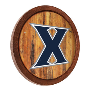 Xavier Musketeers: "Faux" Barrel Top Sign - The Fan-Brand