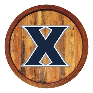 Xavier Musketeers: "Faux" Barrel Top Sign - The Fan-Brand