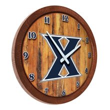 Load image into Gallery viewer, Xavier Musketeers: &quot;Faux&quot; Barrel Top Wall Clock - The Fan-Brand