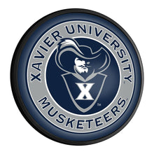 Load image into Gallery viewer, Xavier Musketeers: Musketeer - Round Slimline Lighted Wall Sign - The Fan-Brand