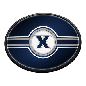 Xavier Musketeers: Oval Slimline Lighted Wall Sign - The Fan-Brand