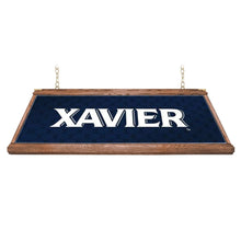 Load image into Gallery viewer, Xavier Musketeers: Premium Wood Pool Table Light - The Fan-Brand