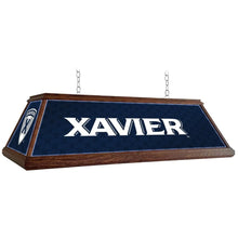 Load image into Gallery viewer, Xavier Musketeers: Premium Wood Pool Table Light - The Fan-Brand