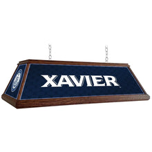 Load image into Gallery viewer, Xavier Musketeers: Premium Wood Pool Table Light - The Fan-Brand