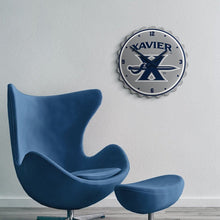 Load image into Gallery viewer, Xavier Musketeers: Saber - Bottle Cap Wall Clock - The Fan-Brand