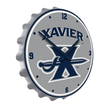 Load image into Gallery viewer, Xavier Musketeers: Saber - Bottle Cap Wall Clock - The Fan-Brand